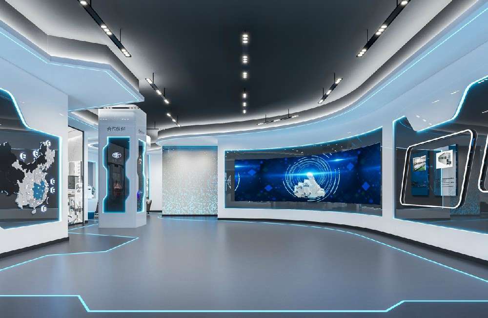一個好的展廳設計能給人以強烈的視覺沖擊