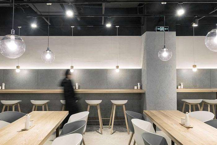 牛蛙面館裝修設(shè)計(jì)效果圖