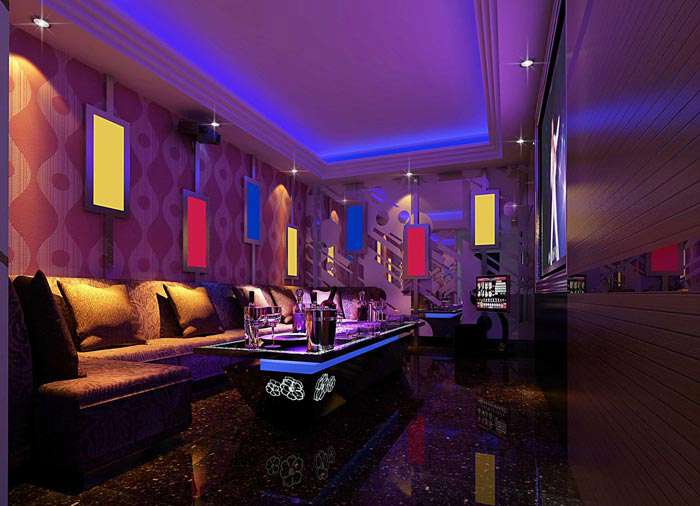 鄭州商務(wù)KTV裝修設(shè)計(jì)效果圖