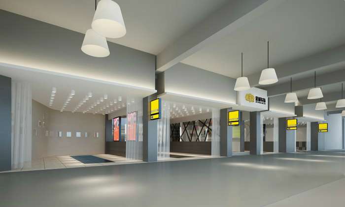 鄭州汽車美容店裝修設計案例