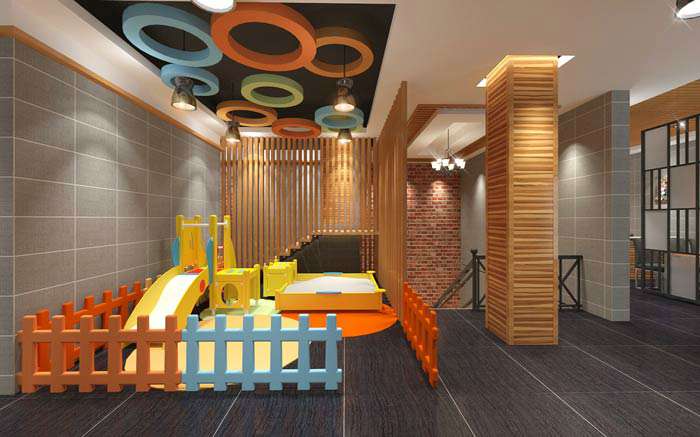 魚火鍋店裝修設(shè)計效果圖