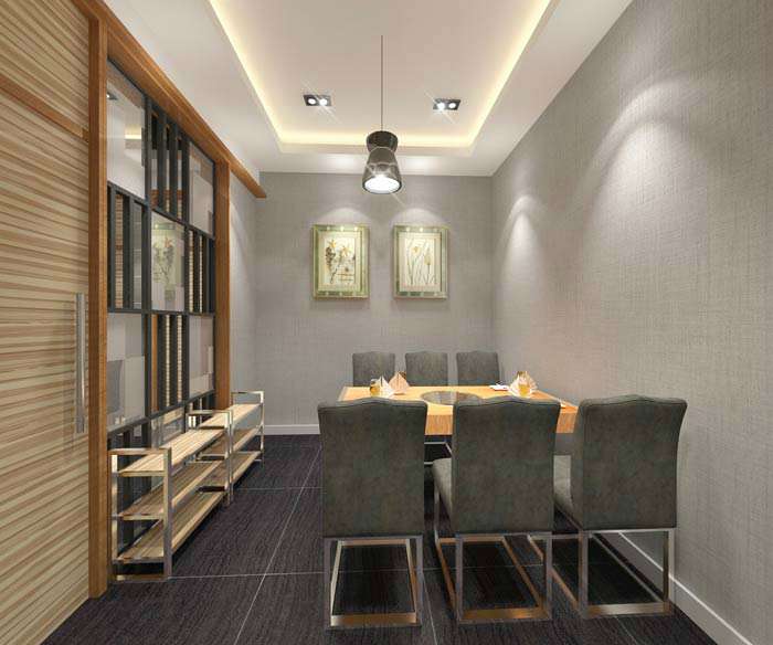 魚火鍋店裝修設(shè)計效果圖