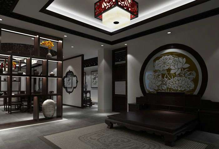 木業(yè)家居展廳裝修設計效果圖