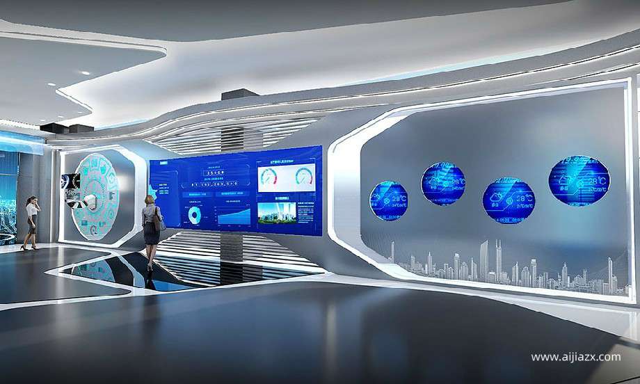 300平米企業展廳設計與裝修費用要多少錢