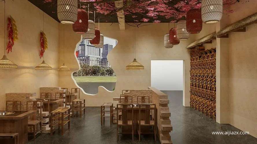 鄭州地鍋雞店裝修設計,打造店鋪的特色和品牌價值 鄭州地鍋雞店裝修設計,打造店鋪的特色和品牌價值