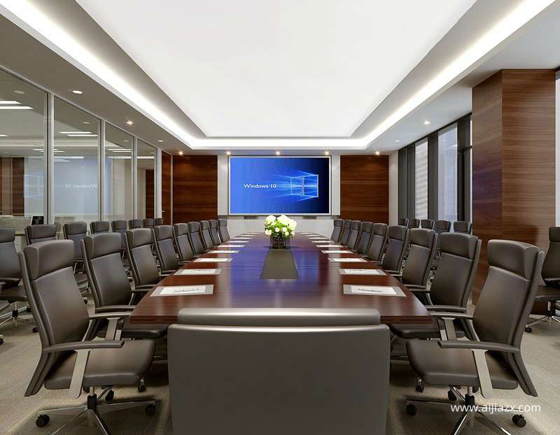 800平米公司辦公室設計效果圖