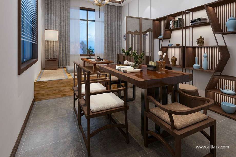 鄭州茶樓裝修多少錢(qián)，小型茶樓裝修效果圖