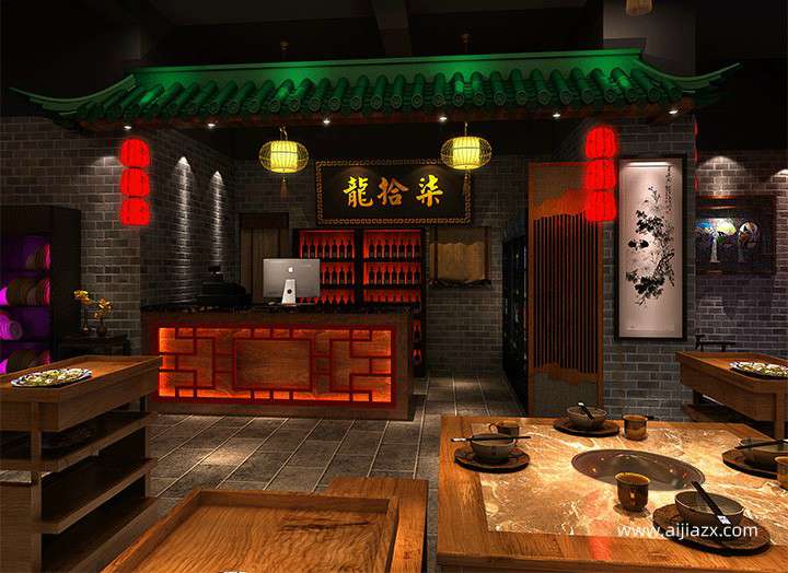 鄭州火鍋店裝修設計說明，火鍋店裝修設計規范
