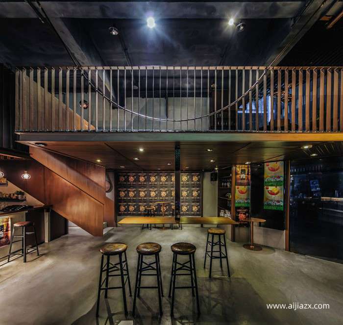 復古火鍋店設計裝修，工業風火鍋店設計裝修