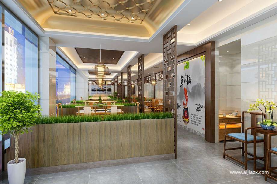 鄭州茶館的裝飾多少錢(qián)，小型茶樓裝修效果圖