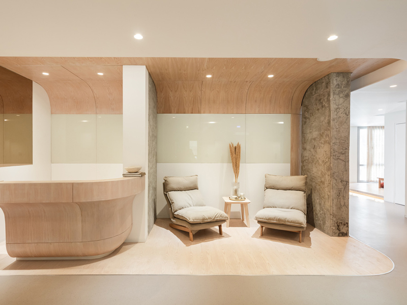 鄭州瑜伽工作室裝修設計效果圖