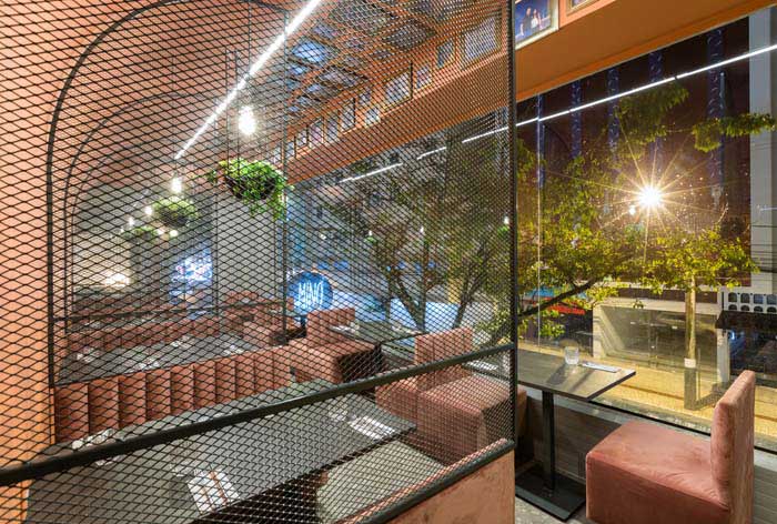 150m2鄭州酒吧+餐廳設(shè)計(jì)效果圖