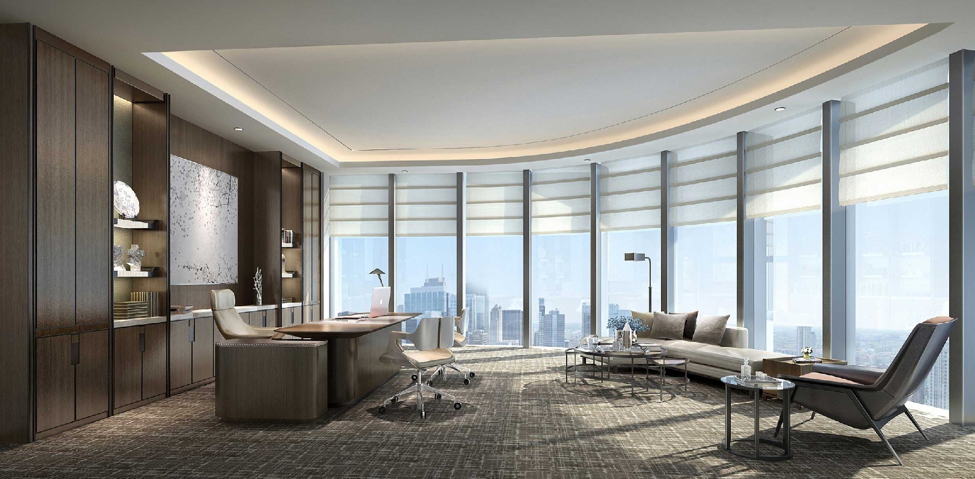 鄭州滎陽(yáng)寫字樓裝修設(shè)計(jì)效果圖