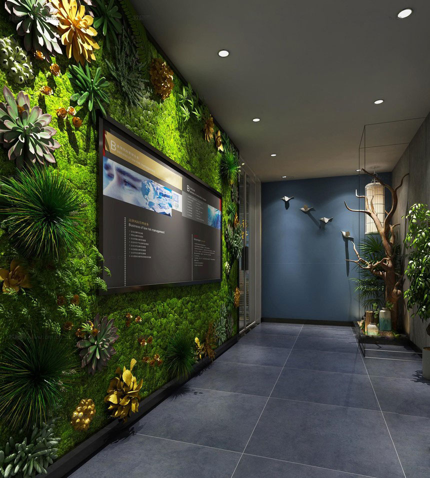 鄭州辦公室設(shè)計-工業(yè)風辦公室設(shè)計效果圖