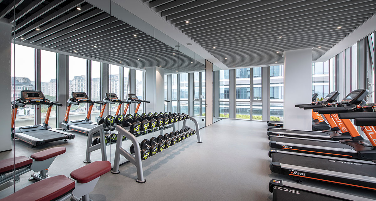 鄭州辦公空間設(shè)計-1480平米裝修效果圖