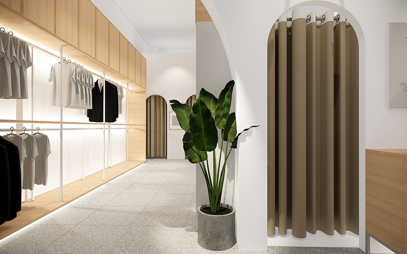 1150平米婚紗攝影學院裝修設(shè)計效果圖