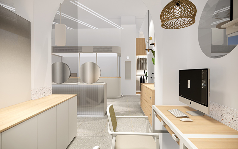 1150平米婚紗攝影學院裝修設(shè)計效果圖