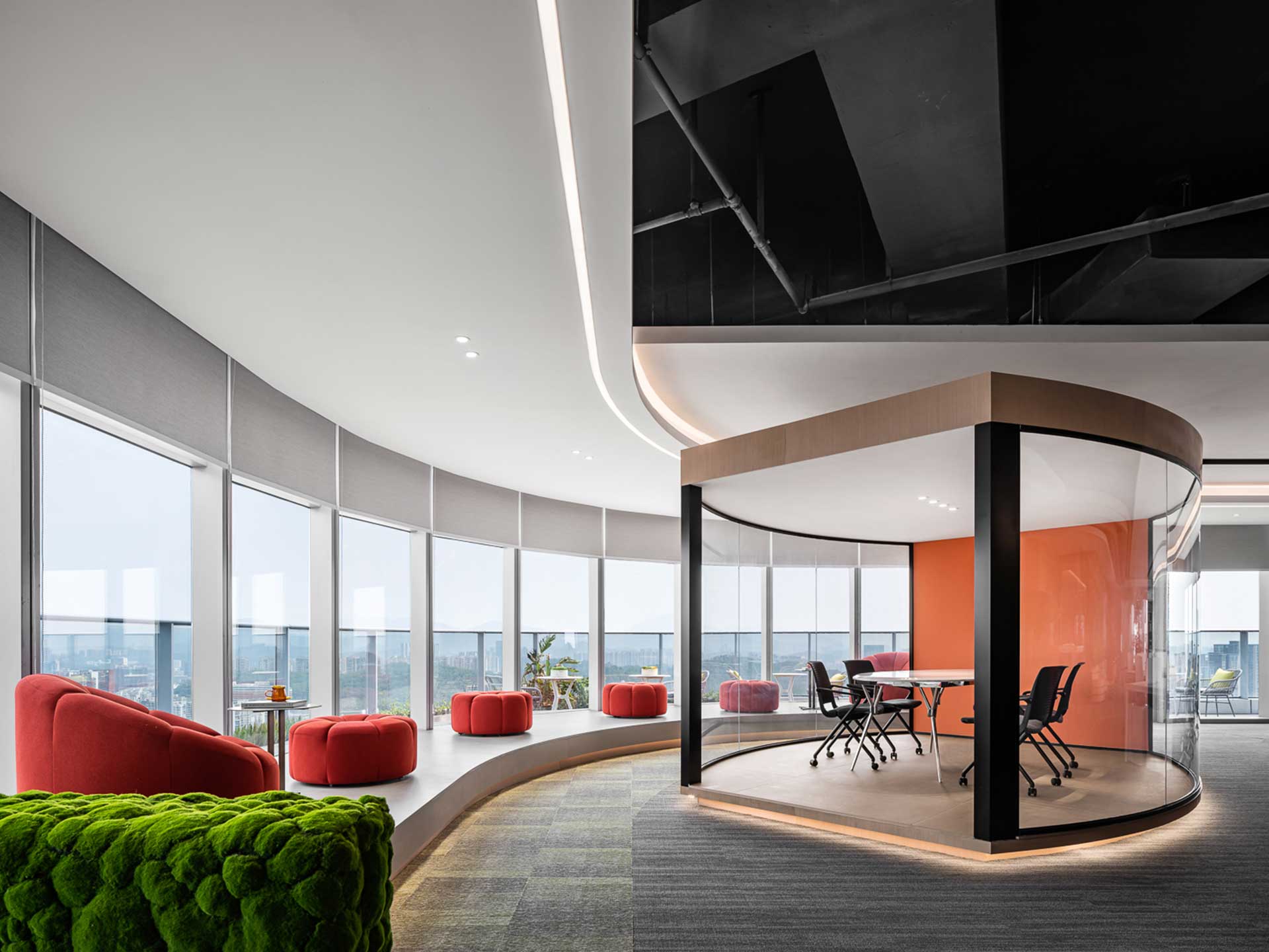 1050平米辦公室設(shè)計裝修效果圖