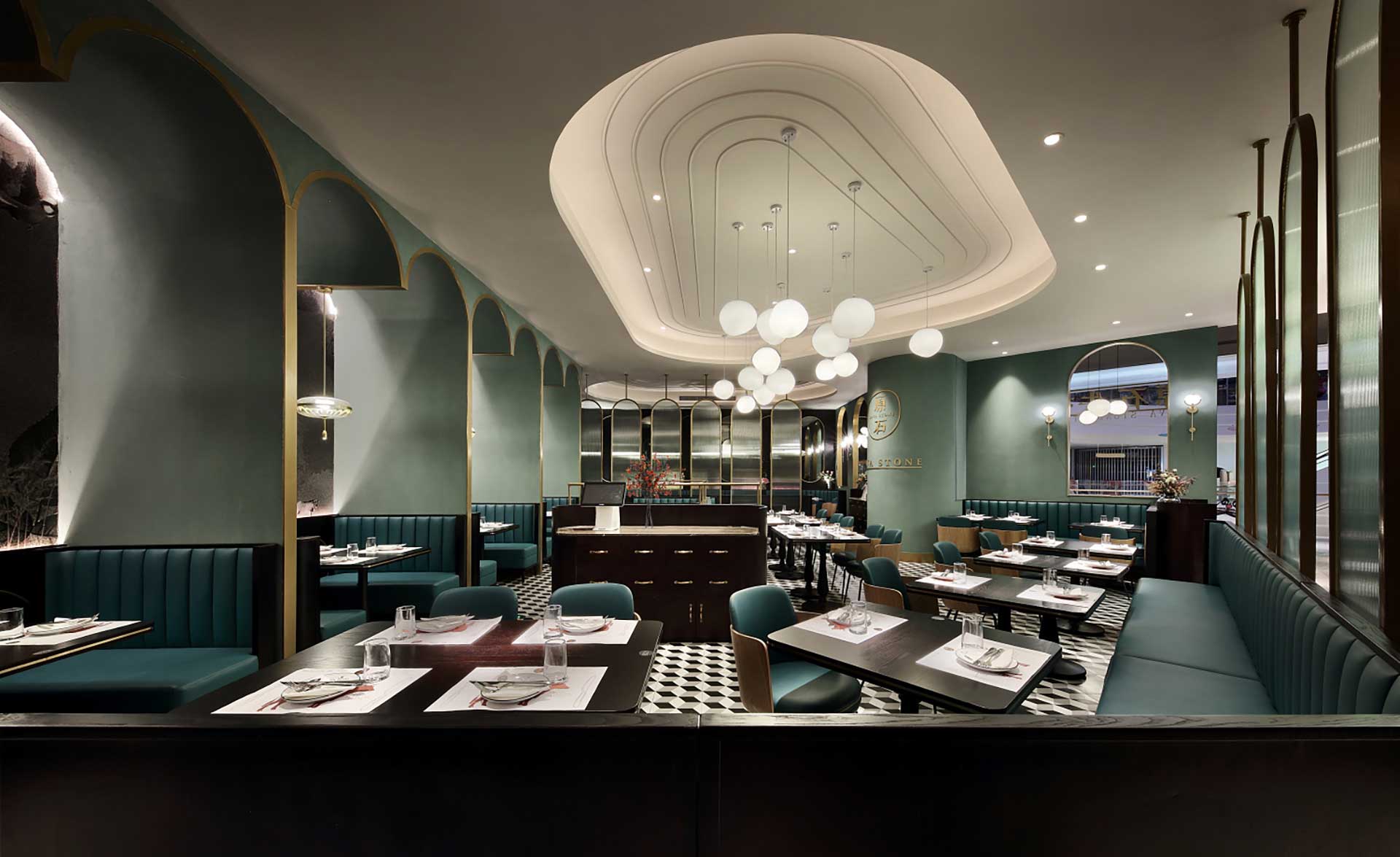 300平米牛扒店裝修設(shè)計效果圖