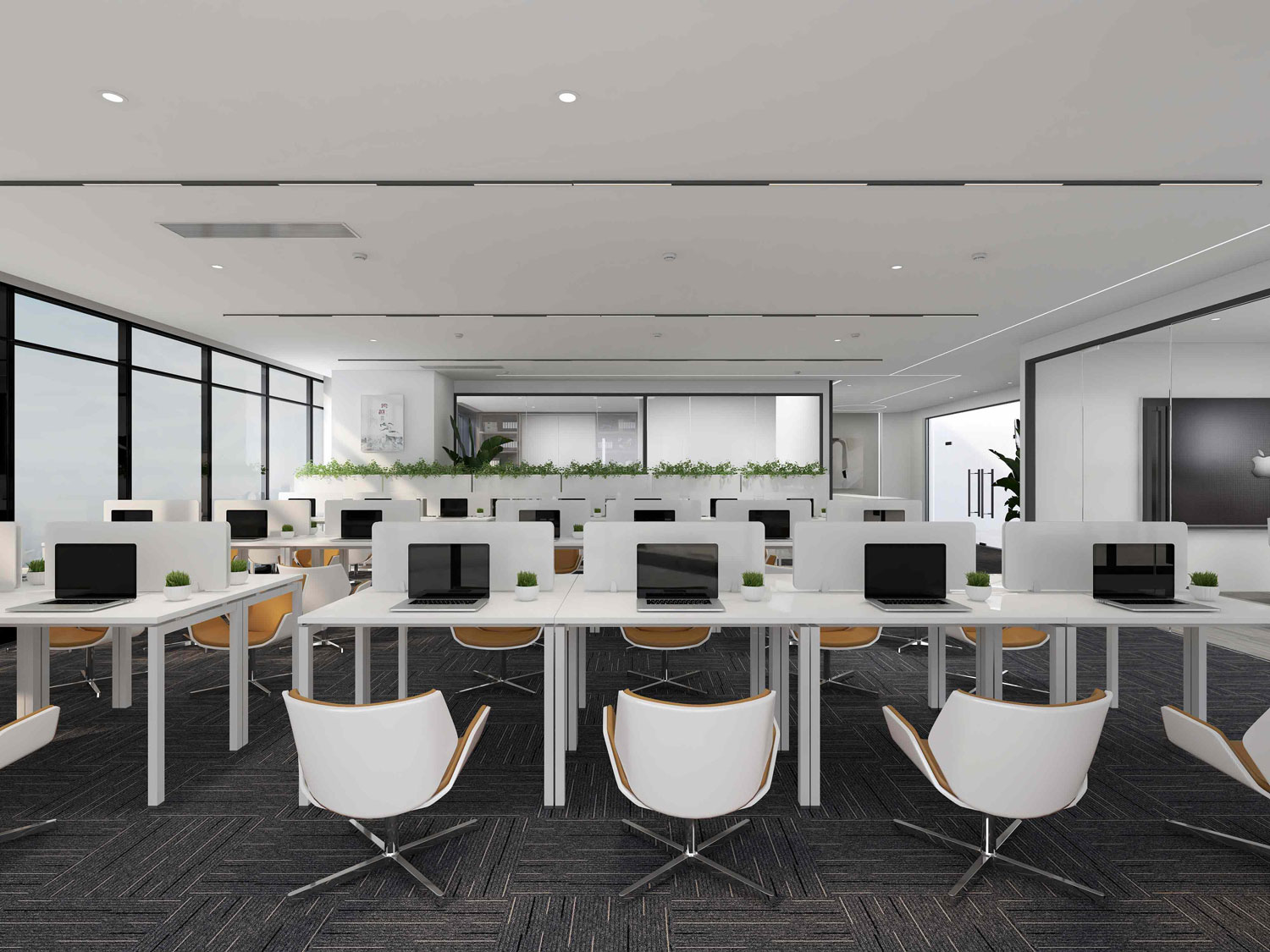 610平米鄭州辦公室裝修設(shè)計(jì)效果圖