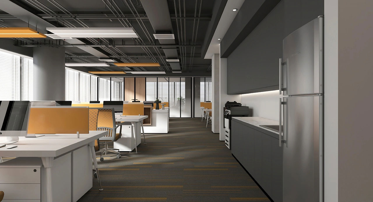 830平米現(xiàn)代辦公空間設(shè)計裝修效果圖