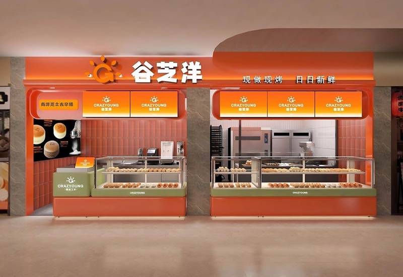 鄭州烘焙店裝修:甜品店的溫馨與甜蜜