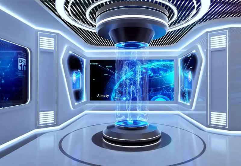 鄭州未來科技感展廳:燈光與材質(zhì)的創(chuàng)新應(yīng)用