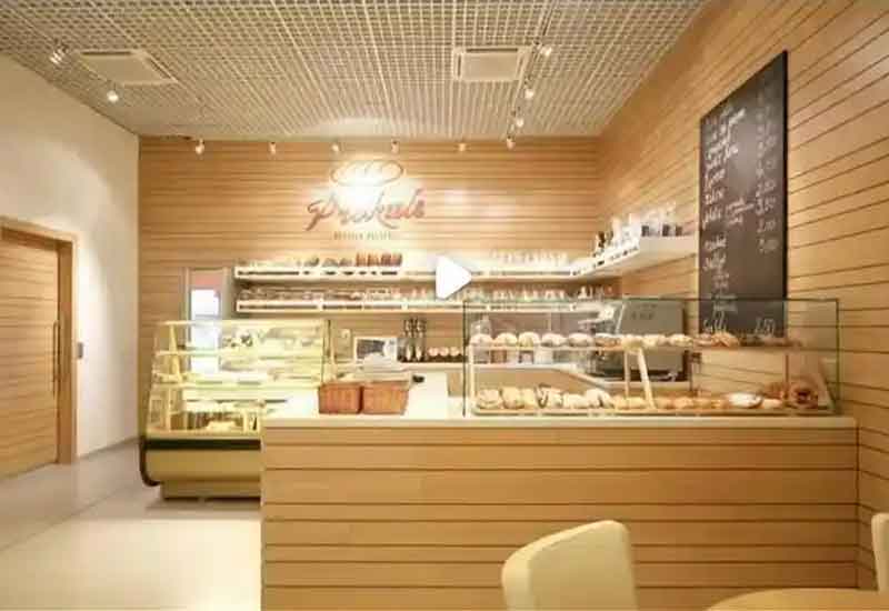 鄭州面包店裝修設計：暖香氛圍與開放式制作區設計思路