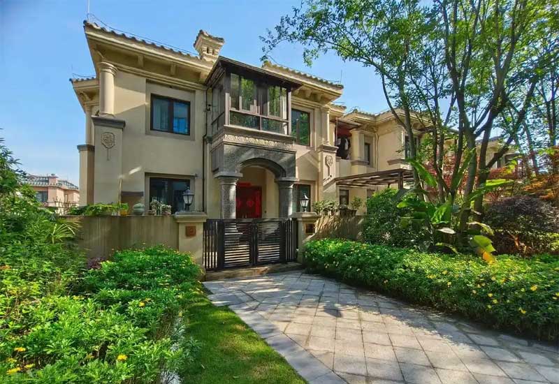 鄭州別墅設(shè)計:聯(lián)排別墅的庭院與室內(nèi)融合設(shè)計