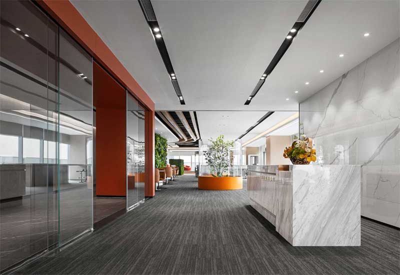 鄭州辦公室隔斷施工報價輕體磚100-150元/平米優劣勢