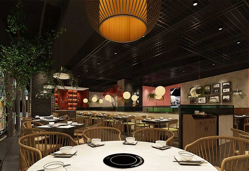 鄭州火鍋店裝修設計工期30天夠嗎？加急流程揭秘  