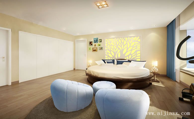  純凈大方的現(xiàn)代簡約風格單間裝修效果圖