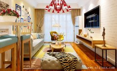 溫馨木質(zhì)的現(xiàn)代風(fēng)格小戶(hù)型裝修效果圖