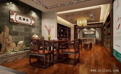 簡(jiǎn)單質(zhì)樸的優(yōu)雅環(huán)境茗茶會(huì)所裝修效果圖